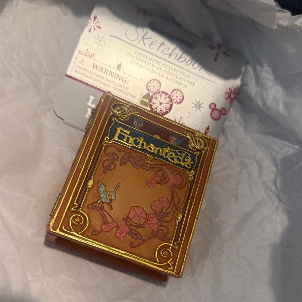 Disney Enchanted Book Ornament